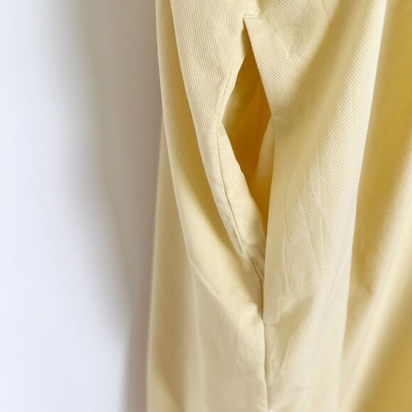 Madewell Summertime Cami Midi Dress Sun Casual Party Pleated Drape Wedding Guest - Picture 8 of 10